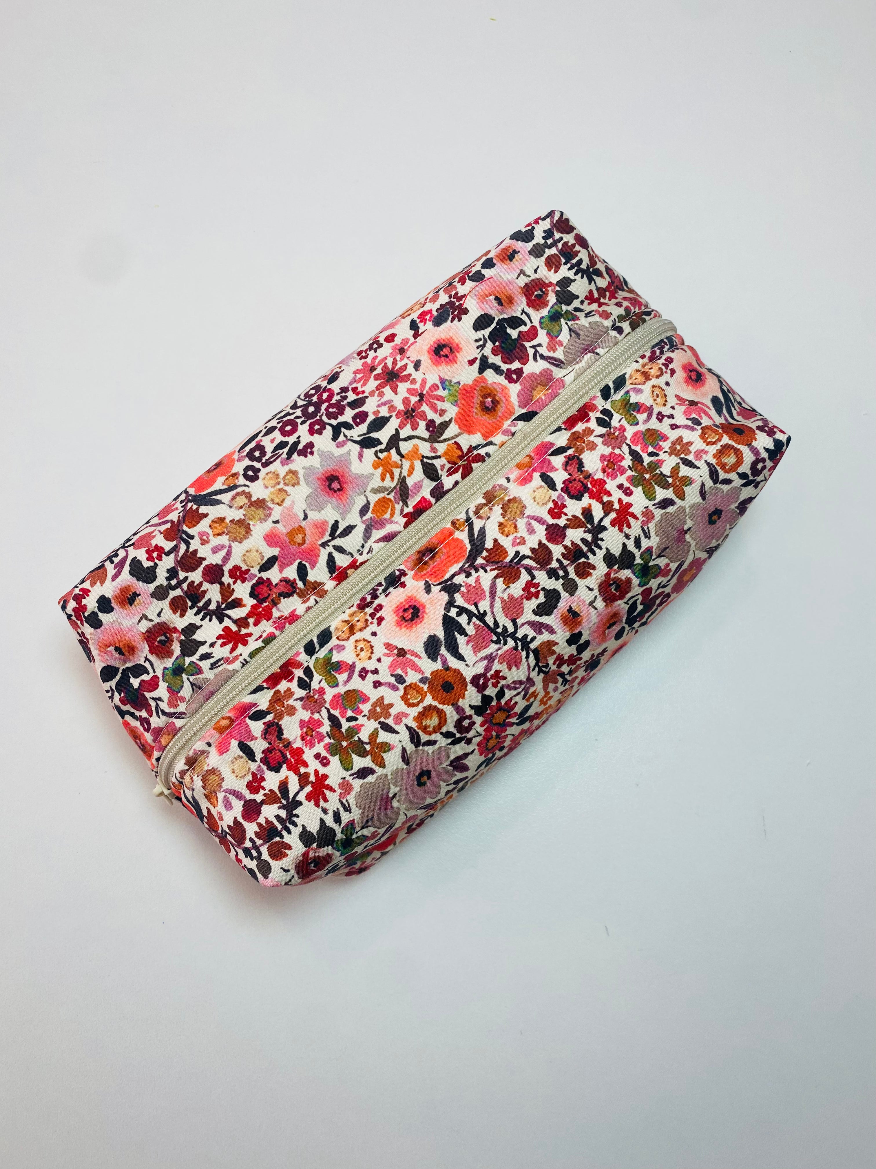 Trousse de toilette fleuris/ Trousse maquillage