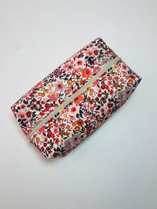 Trousse de toilette fleuris/ Trousse maquillage