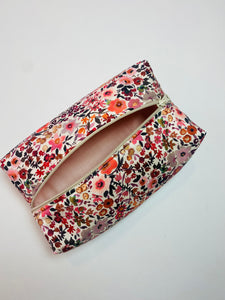 Trousse de toilette fleuris/ Trousse maquillage